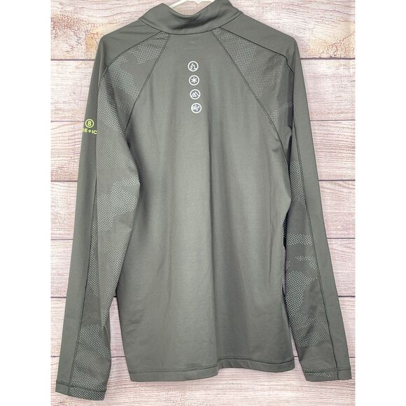 Bogner Fire + Ice Pullover Mens XL Gray  Base 1st Layer 1/4 Zip Ski - Picture 4 of 6